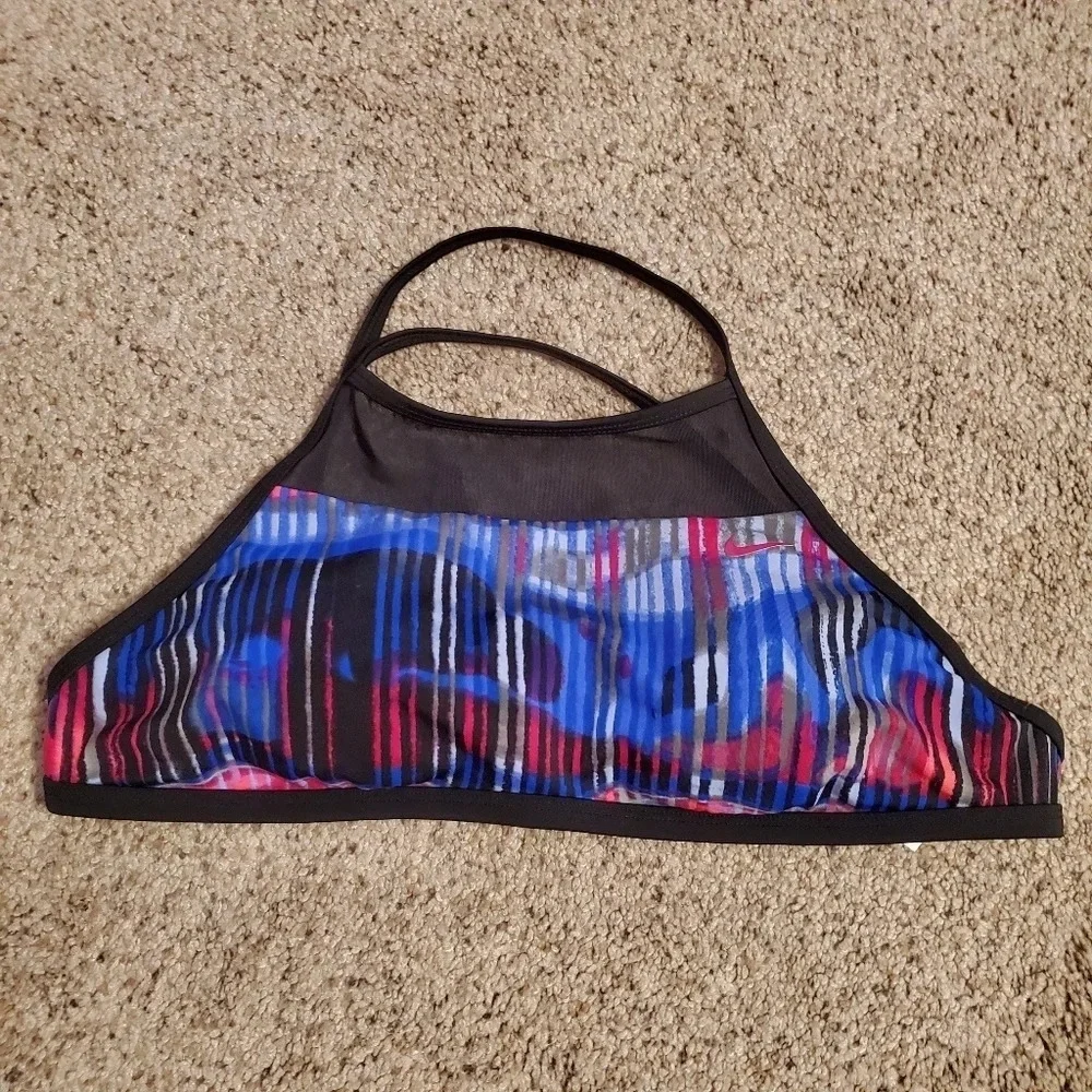 NWOT Nike Women's Electrify High-neck Bikini Top L